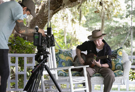 Harry from Already Gone filming a scene for the Call My Name music video. (Copyright by Guyton Photography, LLC. All rights reserved.)