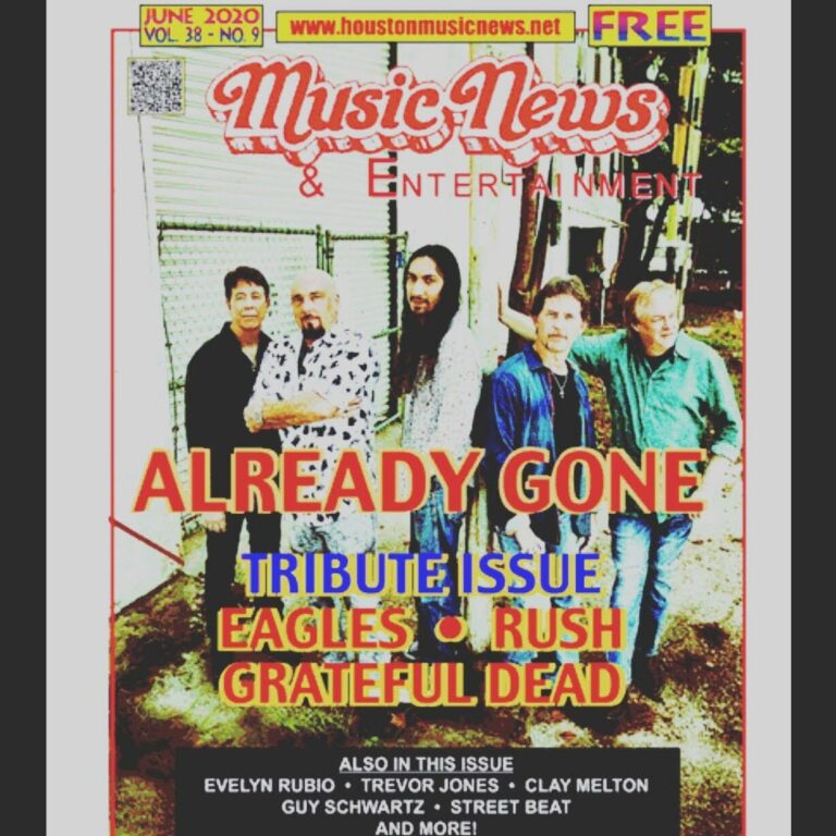 Already Gone Cover of Houston Music News
