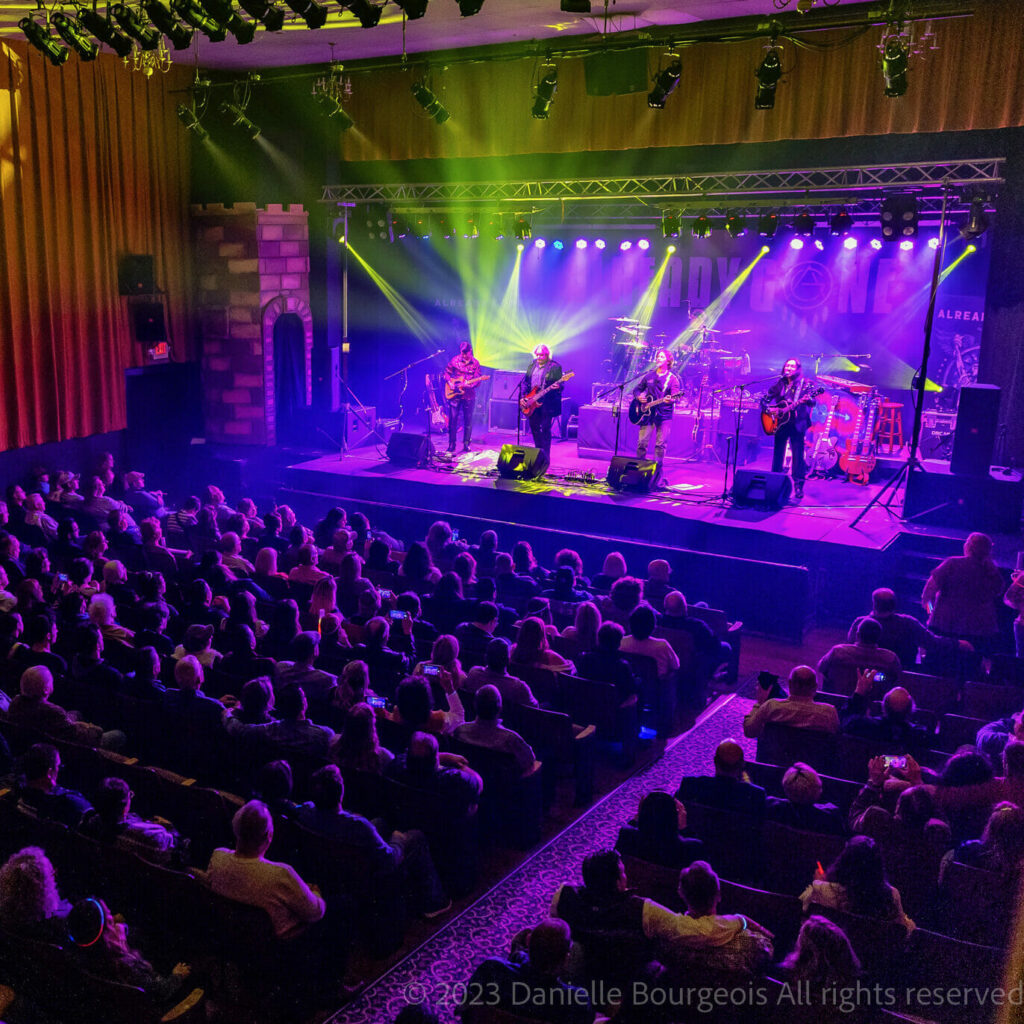 Crowd view of sold out Already Gone show at St. John Theatre in Reserve, LA.