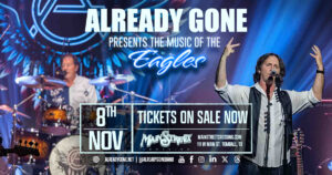 Already Gone presents the music of the Eagles at Main Street Crossing in Tomball, Texas on Sunday, November 8