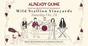 Already Gone plays the greatest hits of the Eagles at Wild Stallion Vineyards in Spring, Texas on Saturday, October 24
